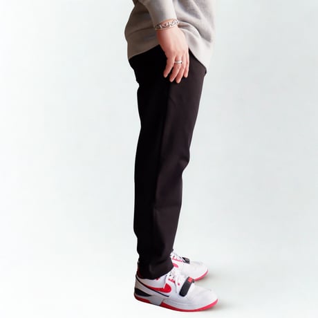 Jackman(ジャックマン） / Chewing Peg Top Pants / 107Black