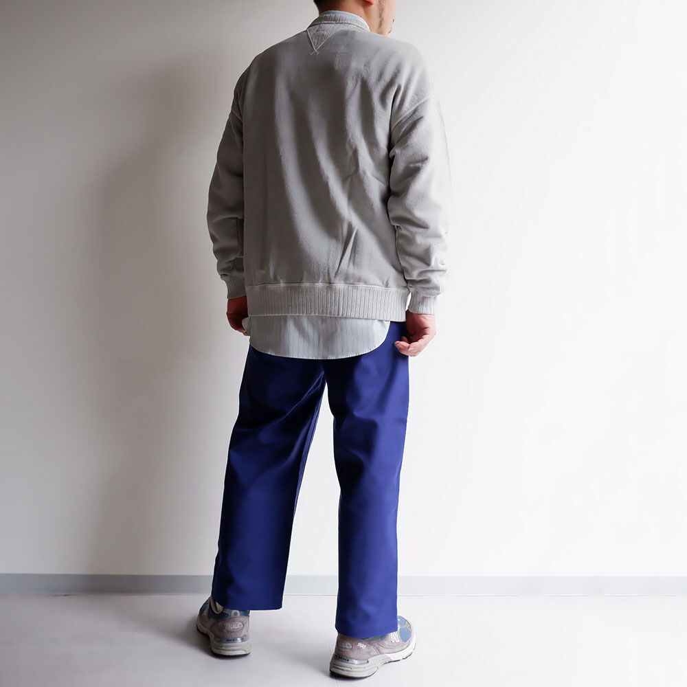 Jackman グレー M 七分袖スエット 限定復刻】ユニセックス WAFFLE MIDNECK／Jackman（ジャックマン