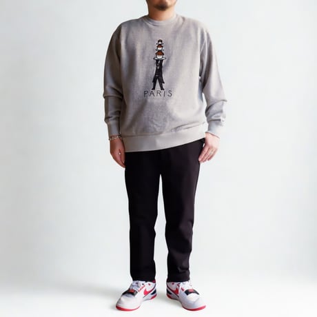 Jackman(ジャックマン） / Chewing Peg Top Pants / 107Black