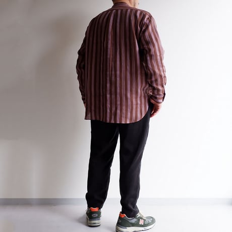 weac.（ウィーク）/BIGMAN shirt/brown