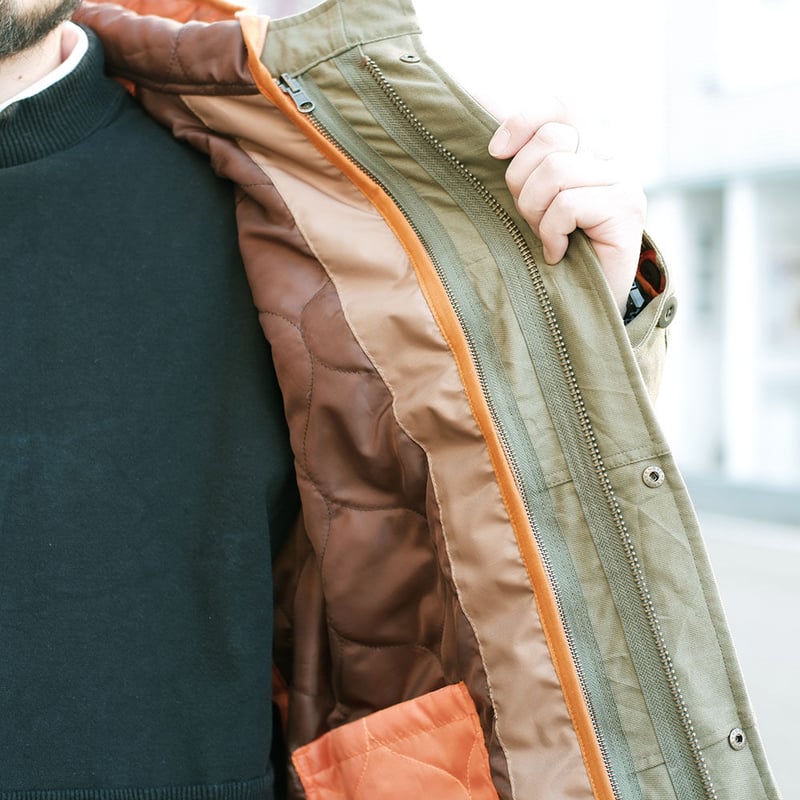 Nasngwam ナスグワム リメイクモッズコート　ライナー付き Nasngwam（ナスングワム）/BARBARIAN MODS COAT & LINNER P