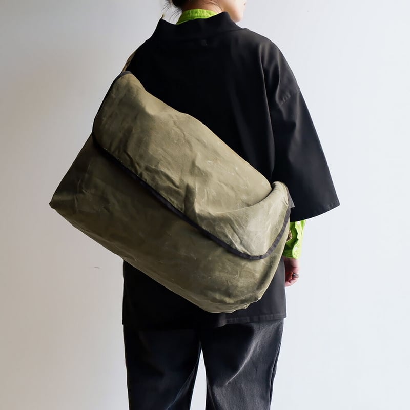 MADE by Sunny Side Up アーミーメッセンジャーバッグ REMAKE ARMY MESSENGER SUNNY SIDE UP-OIKOS 毎日を楽しく豊かに