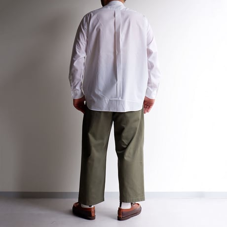 weac.（ウィーク）/CASUAL DRESS SHIRTS /シーアイランドコットン/ホワイト