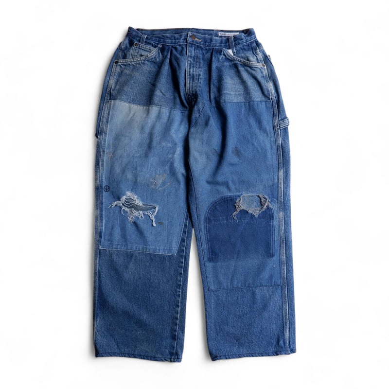 SUNNY SIDE UP(サニーサイドアップ)/REMAKE PAINTER PANTS/D