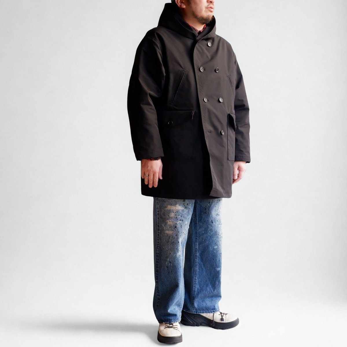 Jackman(ジャックマン）/OX Spectator Coat/Black | TORTOISE