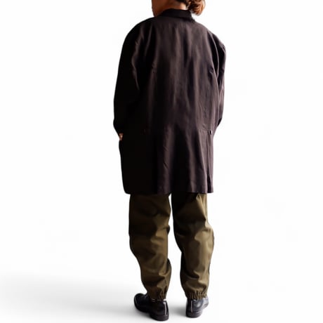 【OLD/VINTAGE】loose size tailor design jacket/Black-2