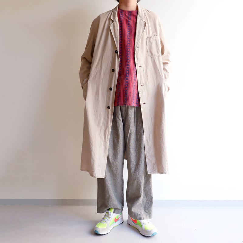 SLOW HANDS スローハンズ SLOW HANDS（スローハンズ） Nylon Stretch Morroco Pants（