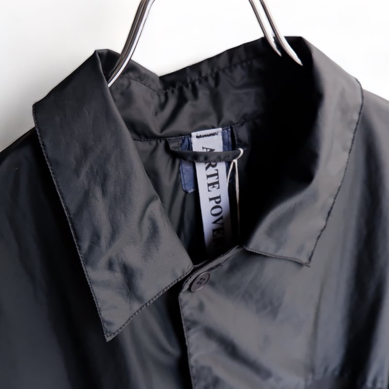 Arte Povera(アルテポーヴェラ)/フランスレインコートRe-製品染ワイド