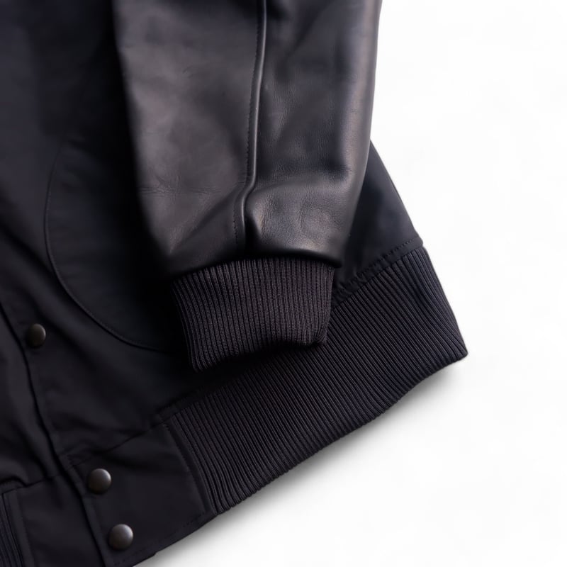 Jackman(ジャックマン)/OX Award Jacket/07:Black | TORT Jackman(ジャックマン)/OX Award Jacket/07:Black | TORT