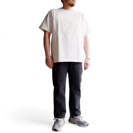 Jackman(ジャックマン）/Dotsume Pocket T-Shirt/09:Off White