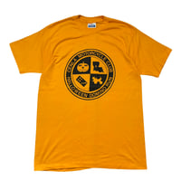 【From USA】old/vintage「CENLA MOTERCYCLE CLUB 」Print Tee / used / 古着