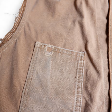 MADE by sunny side up(サニーサイドアップ)/Re Coverall Vest /Duck