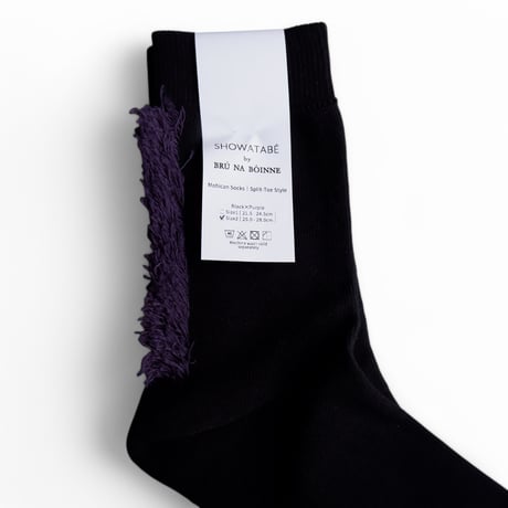 BRU NA BOINNE×SHOWATANABE/ Mohikan Socks Split Toe