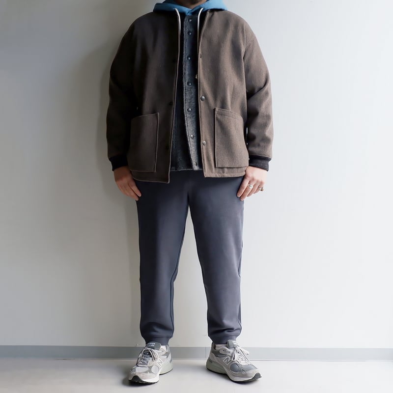 Jackman(ジャックマン)/Wool Watch Shirt/Heather Gray | Jackman(ジャックマン)/Wool Watch Shirt/Heather Gray |