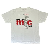 【From USA】old/vintage「Rook the Mic Fest 2003」Print Tee /used / 古着