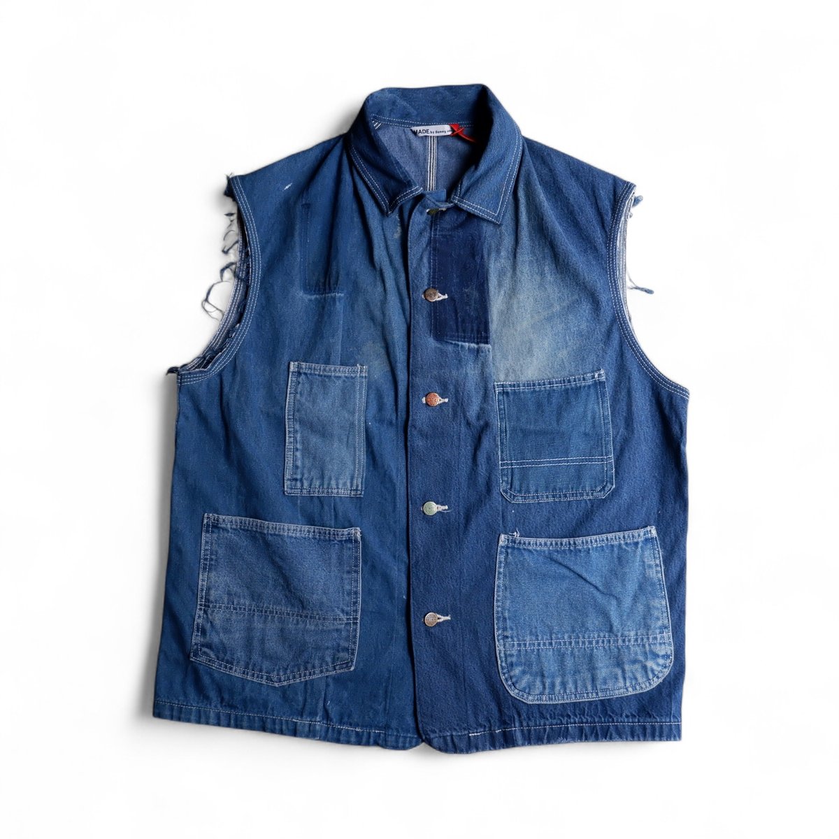 ジャケット・アウター MADE by sunny side up Re Coverall Vest MADE by sunny side up(サニーサイドアップ)/Re Coverall Ve
