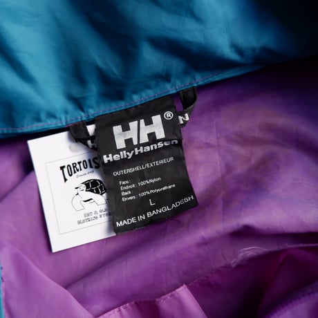 【OLD/VINTAGE】HELLY HANSEN/dolman sleeve anorak Parke/purple