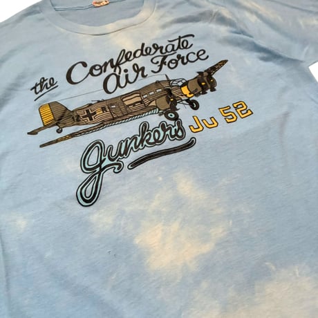 【From USA】old/vintage 「Ju52 」 Print Tee / used / 古着