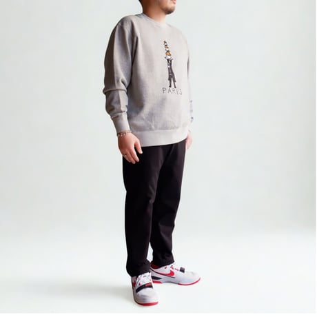 Jackman(ジャックマン） / Chewing Peg Top Pants / 107Black