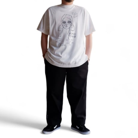 TIGRE BROCANTE (ティグルブロカンテ)/Flower Lady Massive T/White