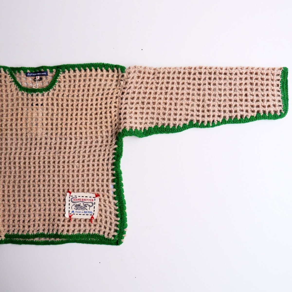 TIGRE BROCANTE (ティグルブロカンテ)/Net Work Knit Venice