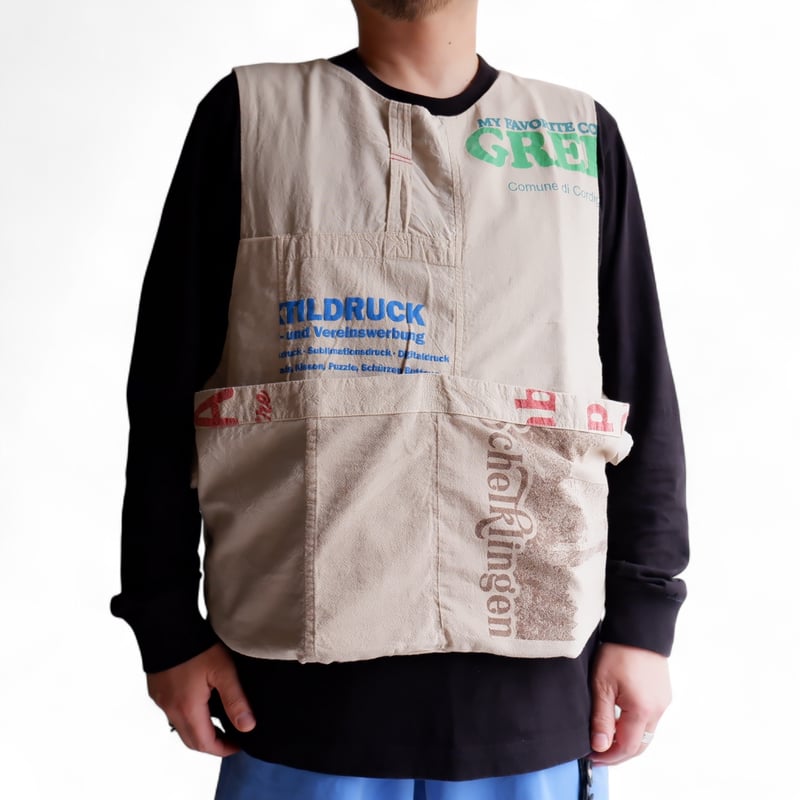 TIGRE BROCANTE リメイクリネンベスト TIGRE BROCANTE ティグルブロカンテ プリントトートMIX ニュース