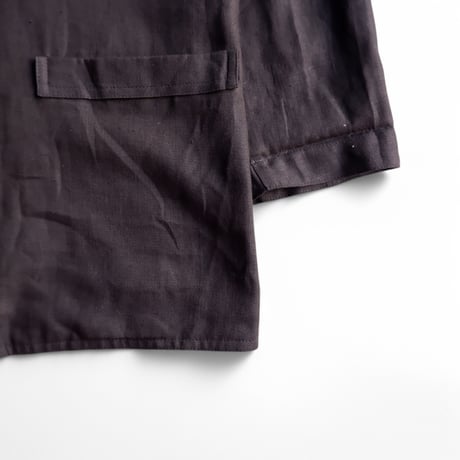 【OLD/VINTAGE】loose size tailor design jacket/Black-2
