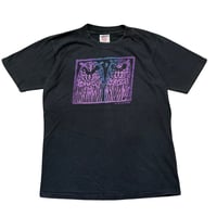 【From USA】old/vintage「owl」Print Tee / used / 古着
