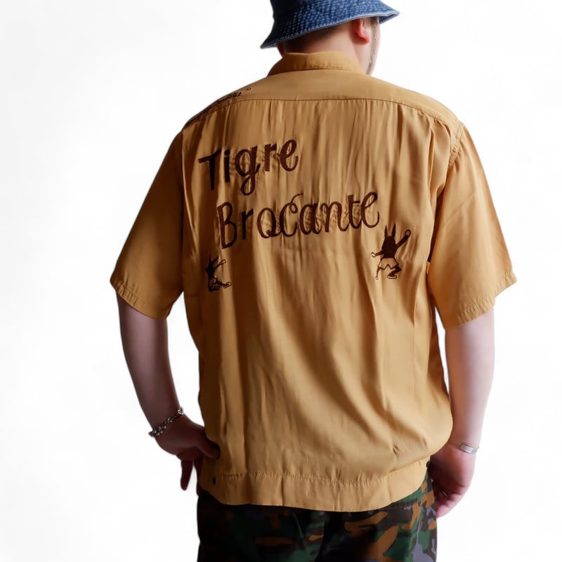 TIGRE BROCANTE /teamTIGREボーリングシャツ TIGRE BROCANTE (ティグルブロカンテ)/teamTIGREボーリング