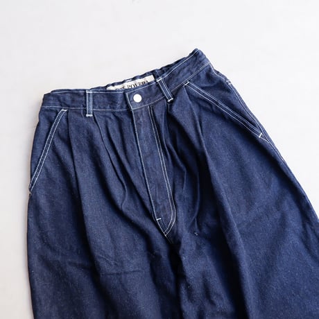 Arte Povera(アルテポーヴェラ)/12ozデニム2タックパンツ/濃色