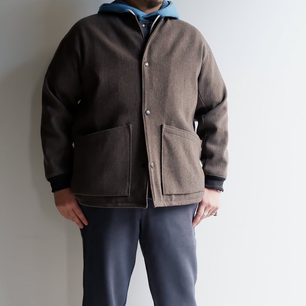 SWAGGER 美品 MELTON DONKEY FLIGHT JACKET SWAGGER美品】MELTON DONKEY FLIGHT JACKET