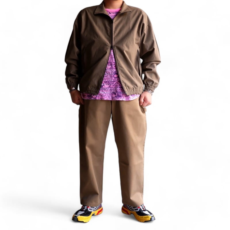 Jackman(ジャックマン）/Back Nep Bullpen Jacket/38-Sepi