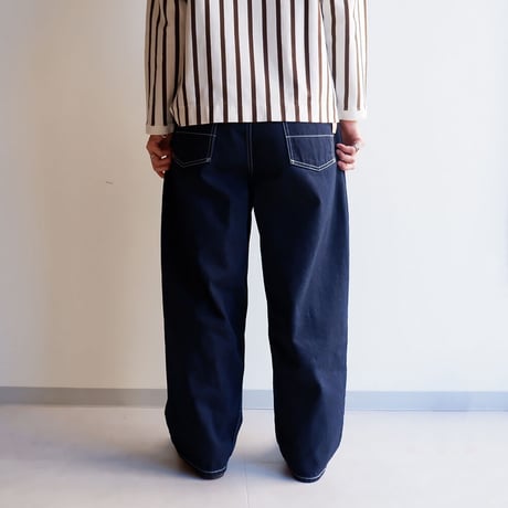 Arte Povera(アルテポーヴェラ)/12ozデニム2タックパンツ/濃色