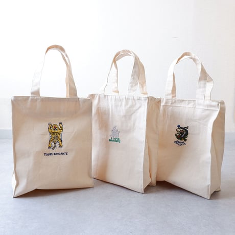 TIGRE BROCANTE(ティグルブロカンテ) /Lapin刺繍 tote bag