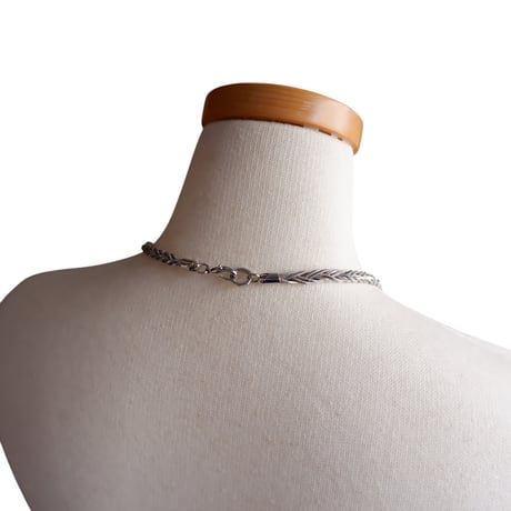 【NEW SELECT】６chain twist silver long necklace