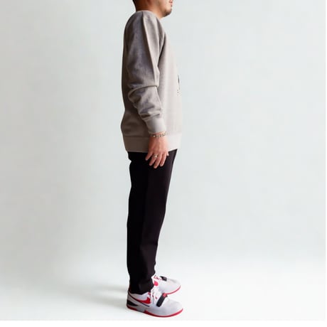 Jackman(ジャックマン） / Chewing Peg Top Pants / 107Black
