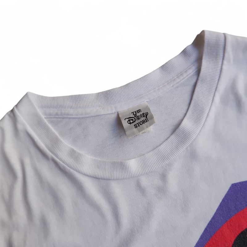 90S Vintage Disney シャツワンピ Tシャツ ONE SIZE USA製 90s VINTAGE 7人の小人 Tシャツワンピース マルチプリント