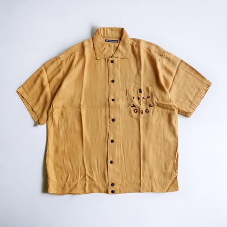 TIGRE BROCANTE (ティグルブロカンテ)/teamTIGREボーリングシャツ/Mustard