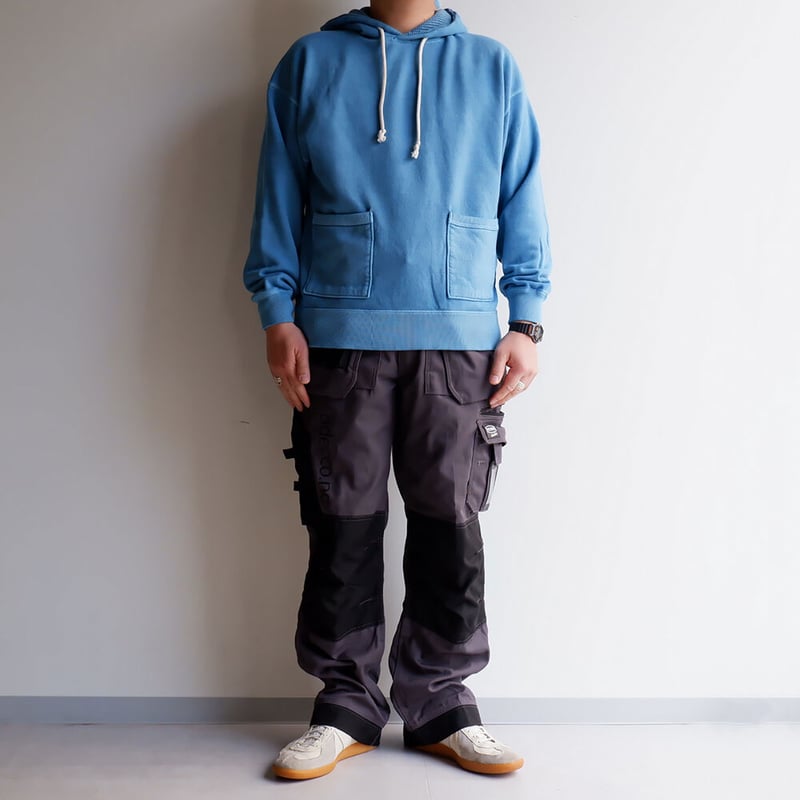 Jackman(ジャックマン)/Faded Sweat Parka/Fade Blue | T Jackman(ジャックマン)/Faded Sweat Parka/Fade Blue | T