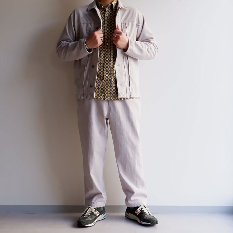 Jackman(ジャックマン)/Dotsume Umps Jacket/Uni silver