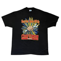 【From USA】90s old/vintage「CRAFTSMAN」Print Tee / used/古着