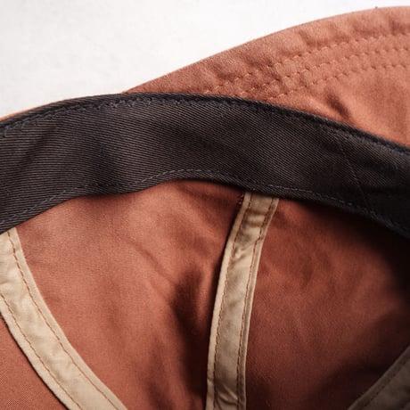 HIGHER(ハイヤー）/GIZA MOLESKIN BEAK CAP/brown