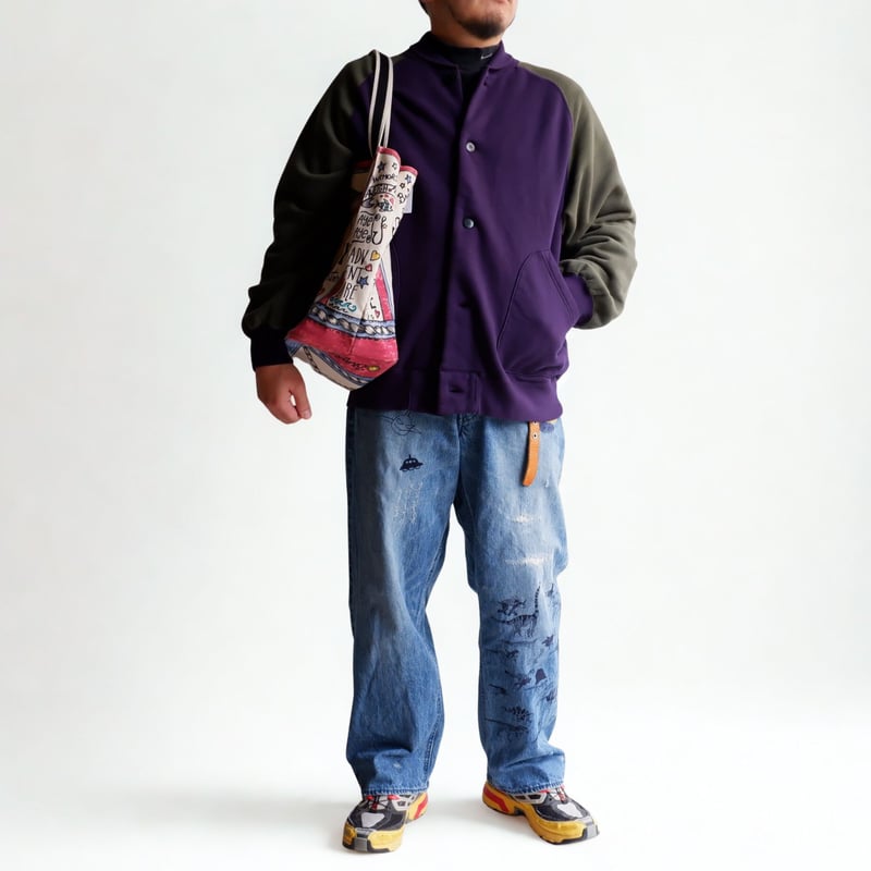 TIGRE BROCANTE (ティグルブロカンテ)/30/7裏毛 ベースボール