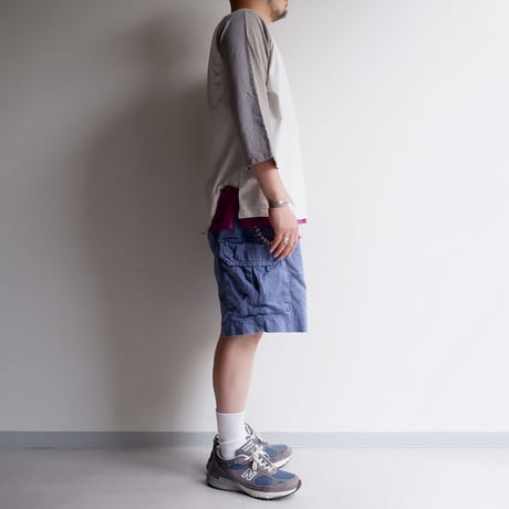 TRAINER BOYS（ トレーナーボーイズ） /ALL ROUND TRAINER 3/4 T-SHIRTS/Gray