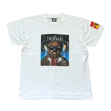 【From USA】old/vintage 「He's back. 」Print Tee / used / 古着