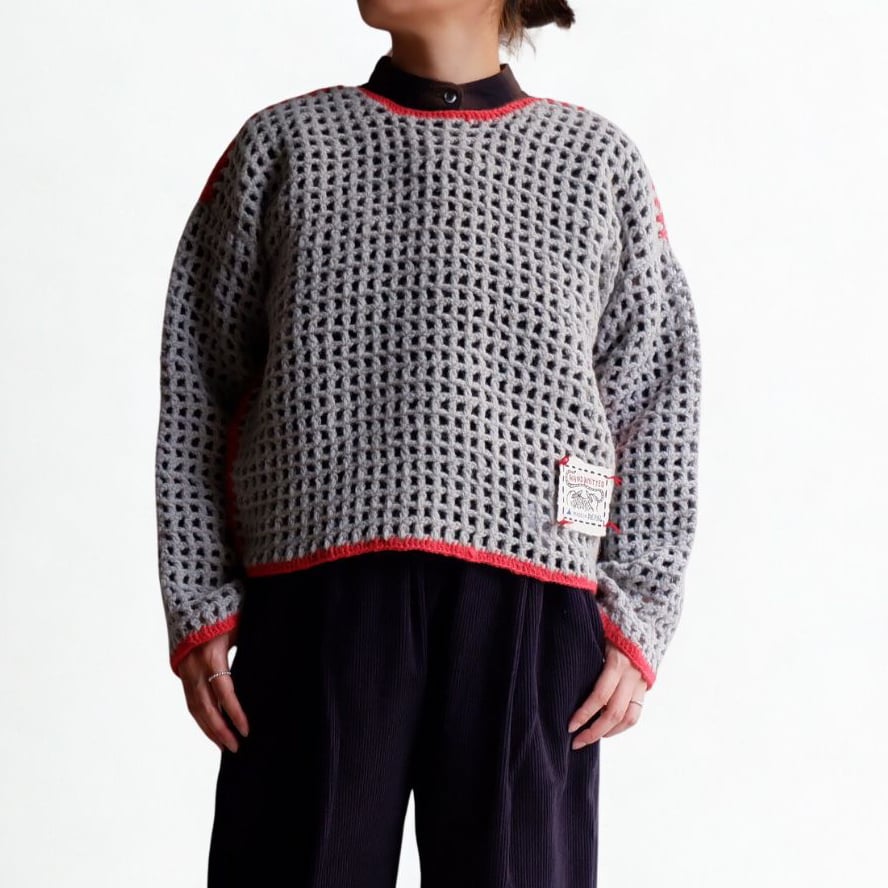 TIGRE BROCANTE (ティグルブロカンテ)/Net Work Knit Venice