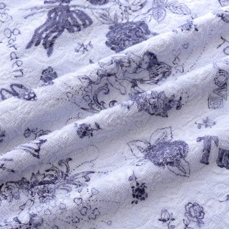 【SALE】【'26春夏新作】6分袖パジャマ【パイルジャガード・モノトンコレクション】53529P-26S