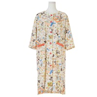 【SALE】【`26春夏新作】ローブワンピース【パイルジャガード・キャラリボン】89363-26S