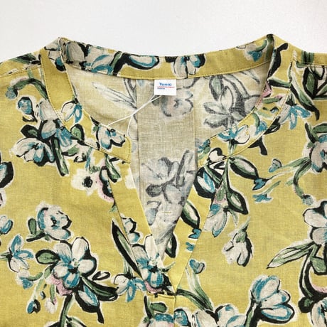 【SALE】ワンピース【綿麻】53733N-22S
