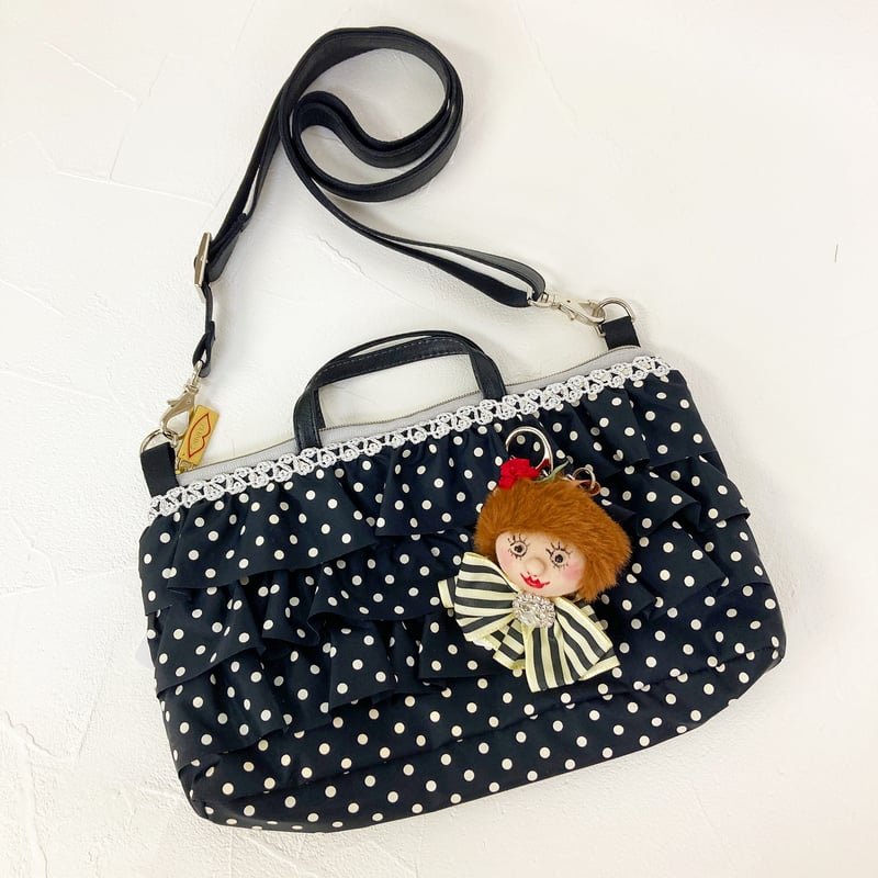 チョコフリル】ポシェットBag【チャーム付き】18187 | TUNIC ～Laborato